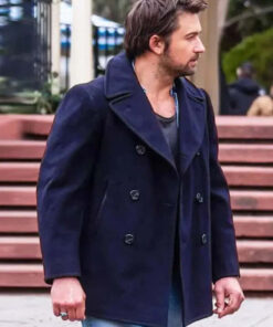 Brandon Sklenar Blue Coat