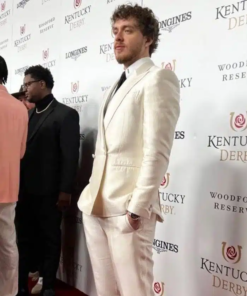 Jack Harlow White Suit