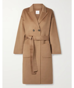 Brown Wool Trench Coat