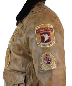 Aviator Tan Brown Jacket