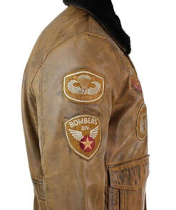 Aviator Tan Brown Jacket