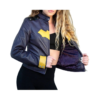 Batgirl Black Leather Jacket