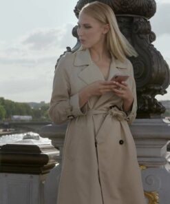 Camille Razat Trench Coat