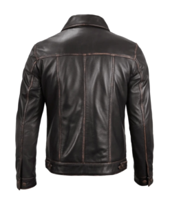 Dark Brown Leather Jacket