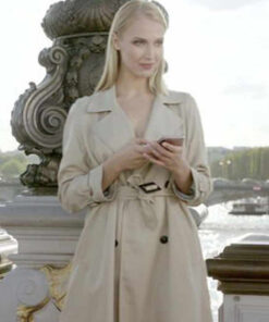 Camille Razat Trench Coat