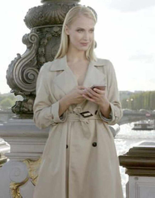 Camille Razat Trench Coat