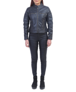 Jane Black Leather Jacket