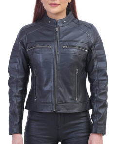 Jane Black Leather Jacket