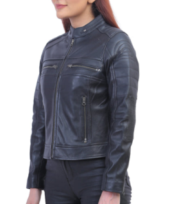 Jane Black Leather Jacket