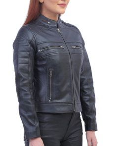 Jane Black Leather Jacket