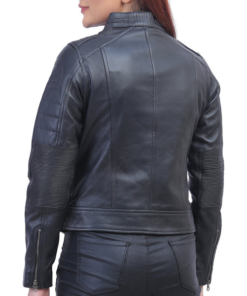 Jane Black Leather Jacket