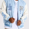 Baby Blue Varsity Jacket