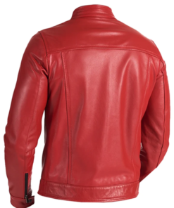 Slim Fit Red Jacket