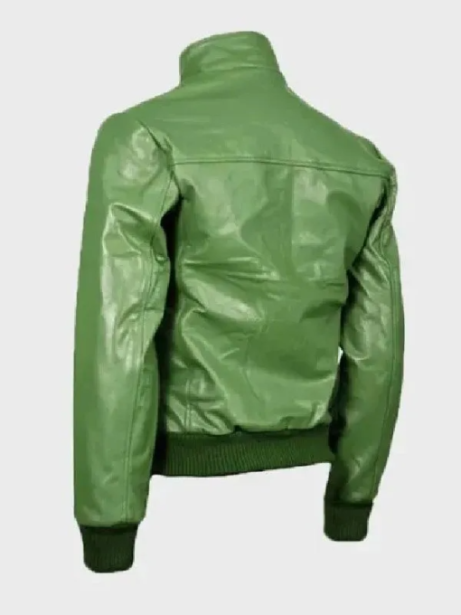 Men's Green Bomber Jacket