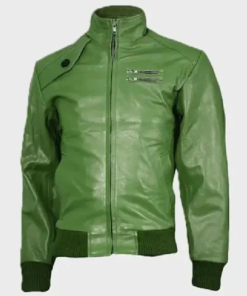 Men's Green Bomber Jacket