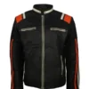 Black Retro Biker Jacket