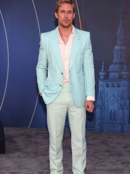 Ryan Gosling Blue Blazer