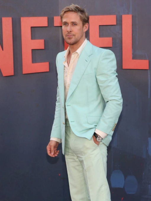 Ryan Gosling Blue Blazer