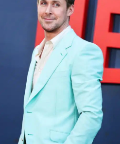 Ryan Gosling Blue Blazer