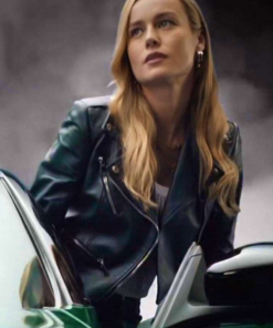 Brie Larson Black Jacket