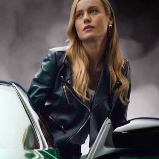 Brie Larson Black Jacket