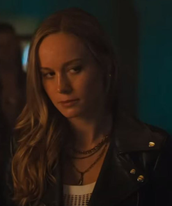 Brie Larson Black Jacket