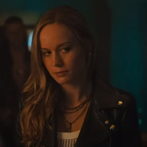 Brie Larson Black Jacket