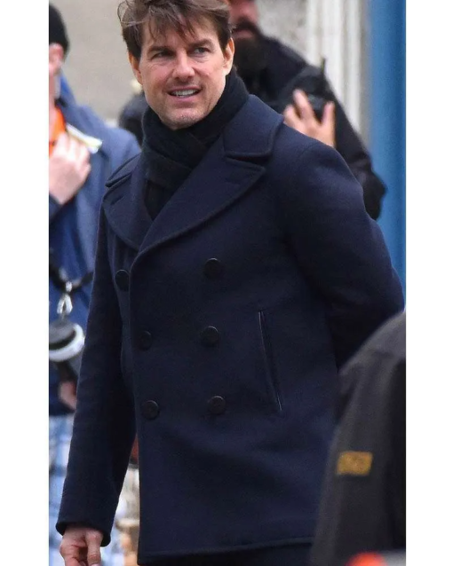 Tom Cruise Wool Coat