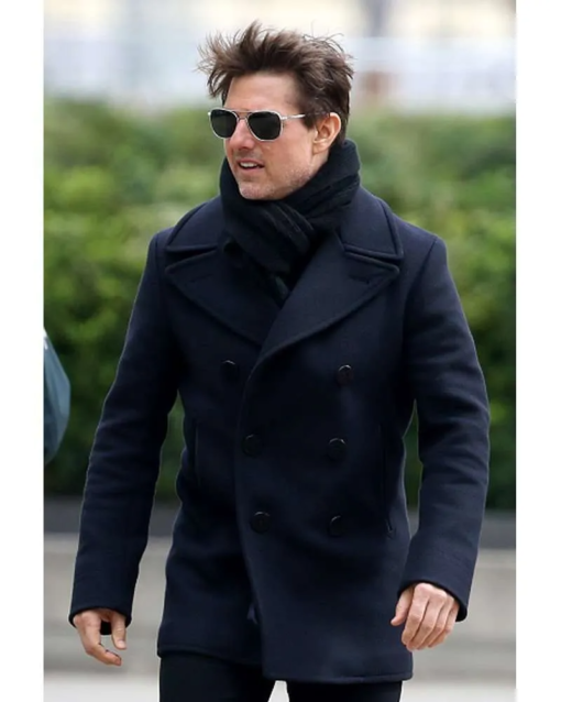 Tom Cruise Wool Coat