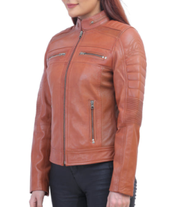 Brown Café Racer Jacket