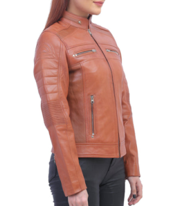 Brown Café Racer Jacket