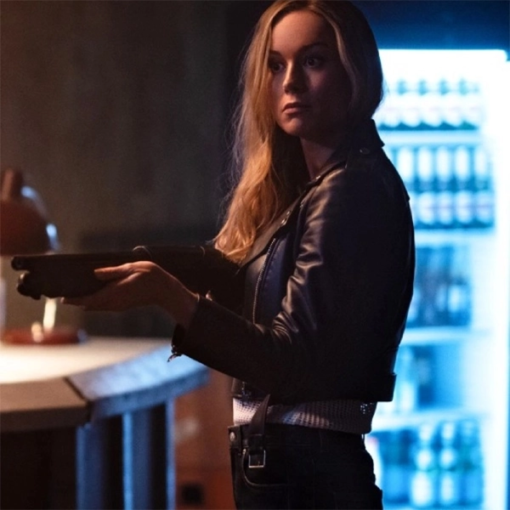 Brie Larson Black Jacket