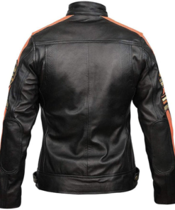 Women's Badges Biker Jacket