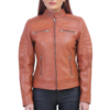 Brown Café Racer Jacket