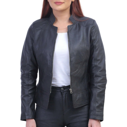 Genuine Leather Motorcycle Jacket