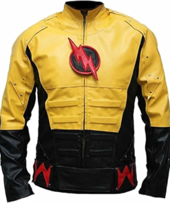 Reverse Flash Leather Jacket