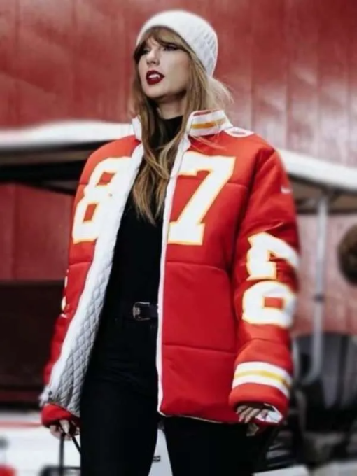 Taylor Swift Kelce Jacket