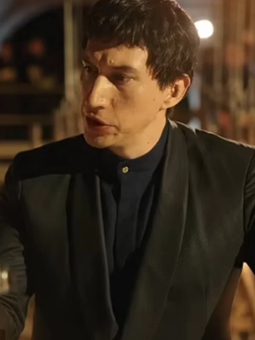 Adam Driver Megalopolis 2024 Black Blazer