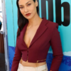 Janina Gavankar Cropped Blazer