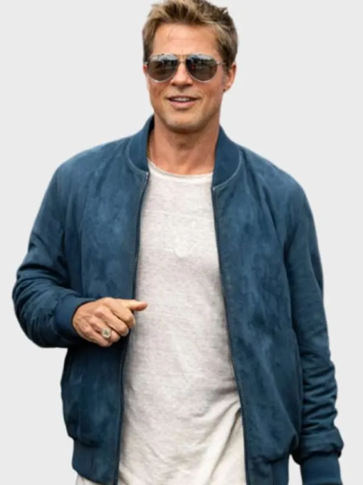 Brad Pitt F1 movie jacket