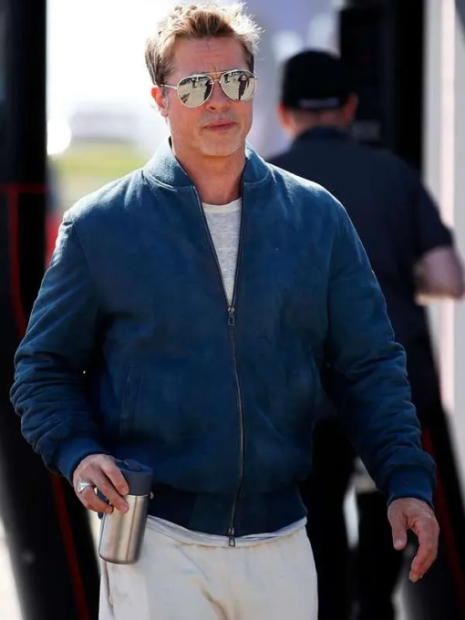 Brad Pitt F1 movie jacket