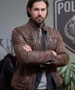 Chris McNally Leather Jacket