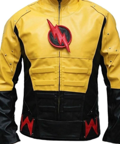 Reverse Flash Leather Jacket