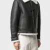 Men’s Black Shearling Jacket