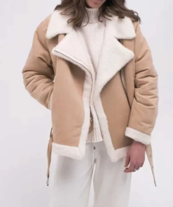 Sheepskin Aviator Shearling Jacket