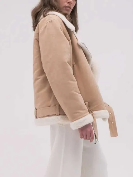 Sheepskin Aviator Shearling Jacket